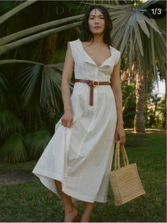 Doen Dresses & Skirts - Doen Anneau Dress Size L BNWT With Stains